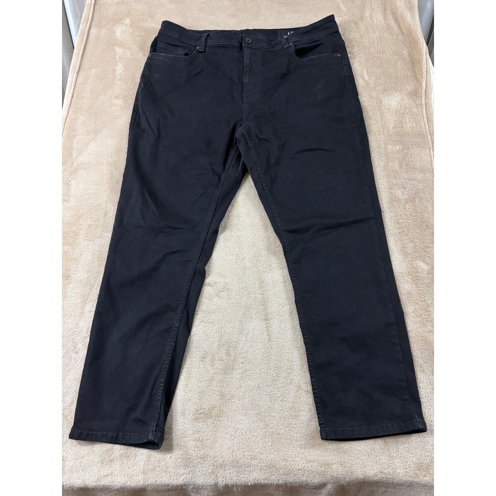 The‎ Perfect Jean NYC Athletic Fit Pants Mens 40x30 Black EUC